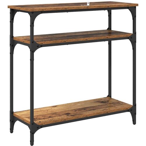  Konzolna stolica Staro drvo 75 x 29 x 75 cm Konstruirano drvo Slike
