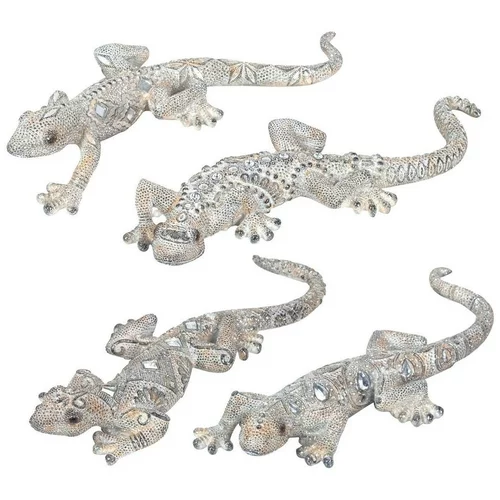Signes Grimalt Kipci in figurice Lizard 4 Dif. Silver Kaki