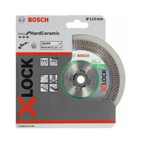 Bosch x-lock best for hard ceramic dijamantska rezna ploča Slike