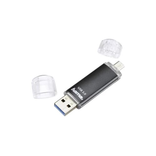 Hama USB dodatna memorija za pametni telefon/tablet Laeta Twin FlashPen 128 GB crna USB 3.0, Micro USB 2.0 Cijene