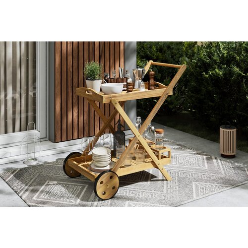 Ambia Garden VRTNI SERVIRNI VOZIČEK 85/90/53 cm Cene