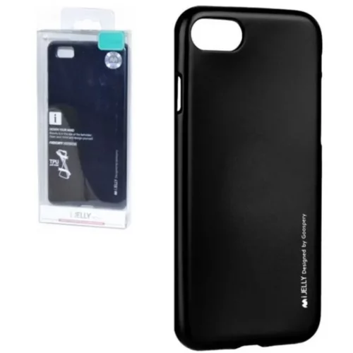Mobiline mercury i-jelly case črni za apple iphone 7 8 (4.7")