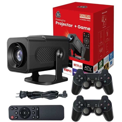 Nikeda Ručna konzola HCS350 PRO Game Projector Black Cene