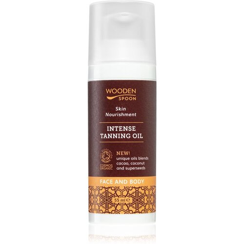 WoodenSpoon Skin Nourishment negovalno olje za telo za intenzivno porjavelost 50 ml Slike
