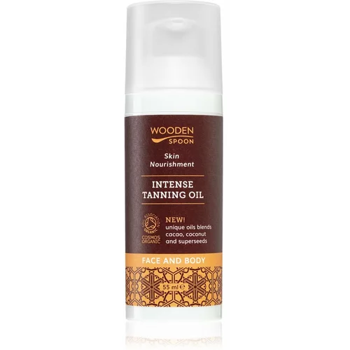 WoodenSpoon Skin Nourishment ulje za njegu tijela za intenzivno sunčanje 50 ml