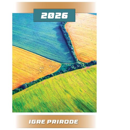  KALENDAR "IGRE PRIRODE 2026" 13 LISTOVA, SPIRALA Cene
