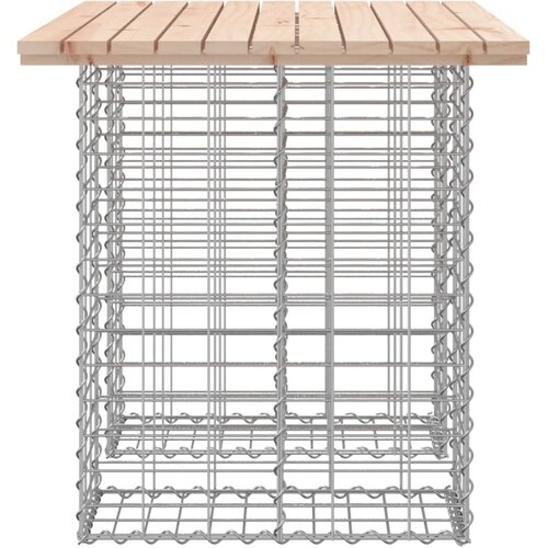  Vrtni stol Gabion dizajn 100x70x72 cm Masivno drvo Bor Slike