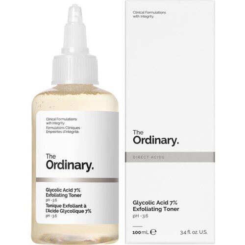 The Ordinary Glycolic Acid 7% Exfoliating Toner eksfoliacijski čistilni tonik 100 ml Slike