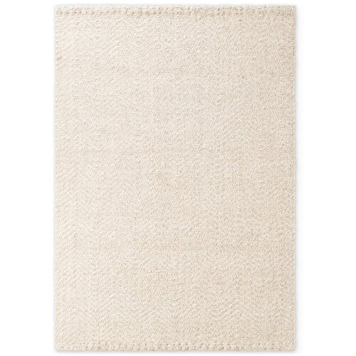 Elle Decoration Kremno bela/slonoko&amp;scaron;čena ročno tkana preproga iz me&amp;scaron;anice volne 160x230 cm Majoli &amp;ndash; Slike