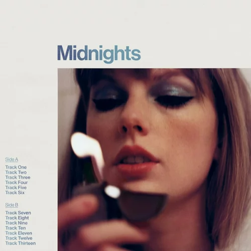 Taylor Swift Midnights (Moonstone Blue Coloured) (LP)