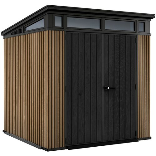 Keter Spremište Signature Venetian Pent 7x7 (Vanjska dimenzija uklj. krovni prevjes (Š x D): 216 x 218 cm, Plastika) Cijene