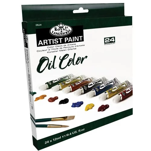  Uljane boje ARTIST Paint 12x21ml (slikarski set slikarski set Royal &)