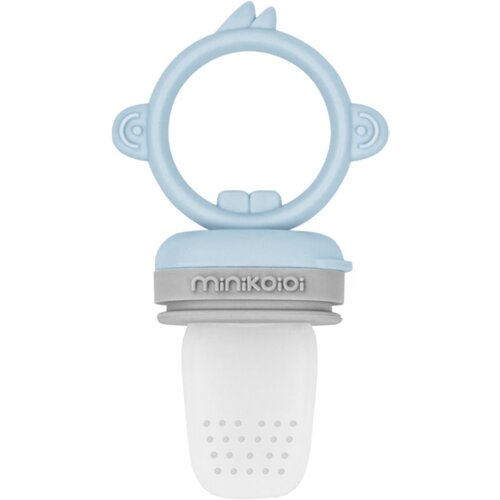 Minikoioi Feeder Teether Mineral Blue/ Powder Grey duda za hranjenje i grickalica Slike