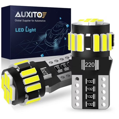  AUXITO T10 LED sijalice 2 komada â€“ model T10-18H-W2 12V bela svetlost Cene