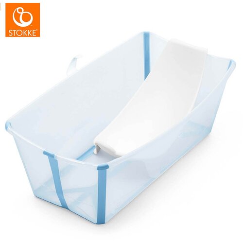 Stokke flexi bath set (sklopiva kadica+podloga) - ocean blue v2 ( 531513 ) Cene