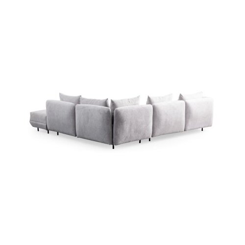 Atelier Del Sofa Kutna sofa Florence, 310x265 cm, Svijetlosiva Slike