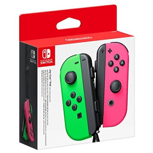 Nintendo Gamepad Joy-Con Pair - Neon Green &amp;amp; Neon Pink Slike