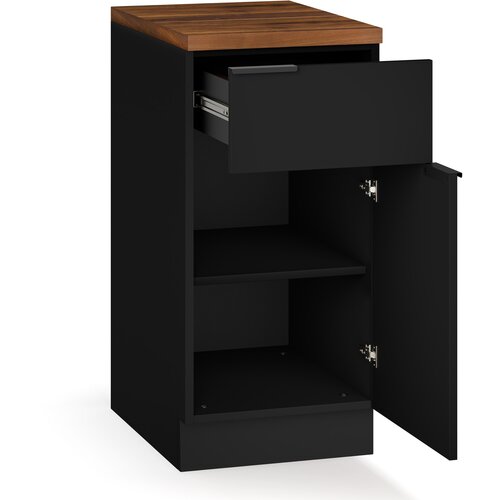 Blumfeldt WoodVista ormarić s ladicama | Robusna MDF radna ploča | Soft-Close ovjes | Aluminijske ručke Cijene