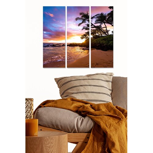 Wallity MDF1244522782 Multicolor Decorative MDF Painting (3 Pieces) Cijene