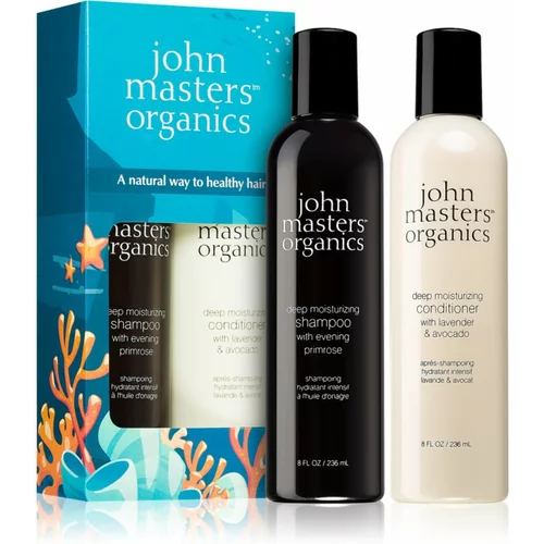 John Masters Organics Dry Hair Set set (za suhe lase)