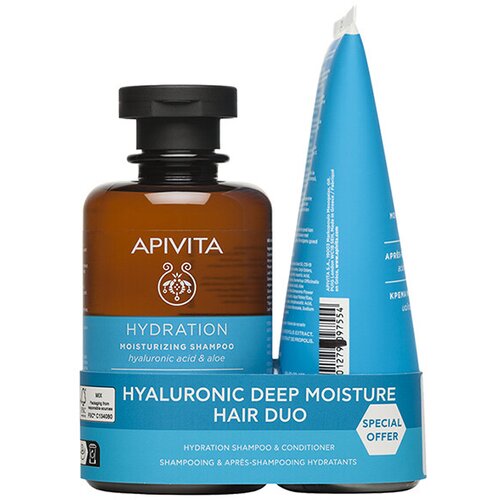 Apivita šampon za hidrataciju, 250 ml + Regenerator, 150 ml PROMO Cene