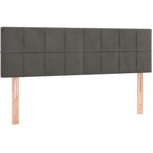  Krevet s oprugama i madracem tamnosivi 140x190 cm bar&amp;scaron;unasti Slike