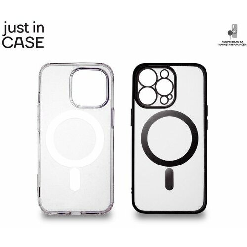 Just In Case 2u1 Extra case MAG MIX paket CRNI za iPhone 13 Pro Slike