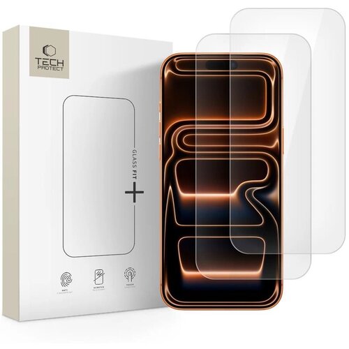 TECH-PROTECT KALJENO STEKLO GLASS FIT+ 2-PAKET ZA IPHONE 16 PRO MAX 17 PRO, (5000334085) Cene