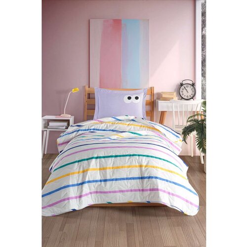  funny - lilac lilac king quilt cover set (fr) Cene