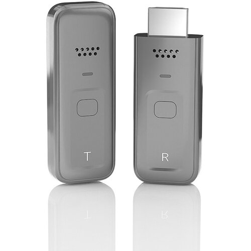 INF Komplet brezžičnega HDMI video oddajnika in sprejemnika, 1080P Plug &amp;amp; Play Grey, (5000151915) Slike