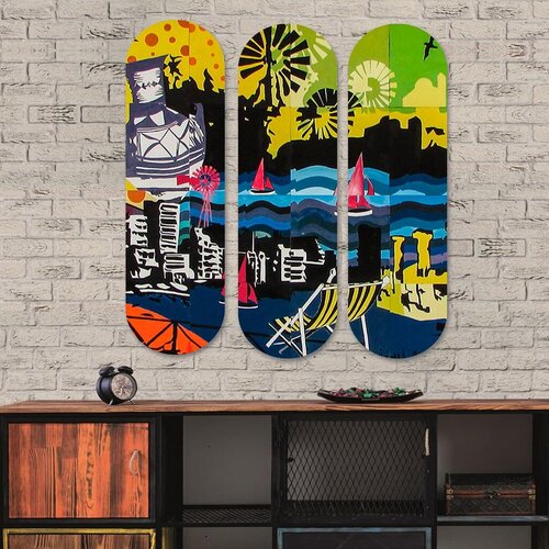 Wallity slika 3KY3804, 70x70 cm, 3 dela Cene