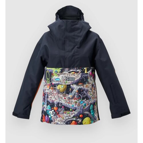 DC 43 Kids Anorak outer world black Cene