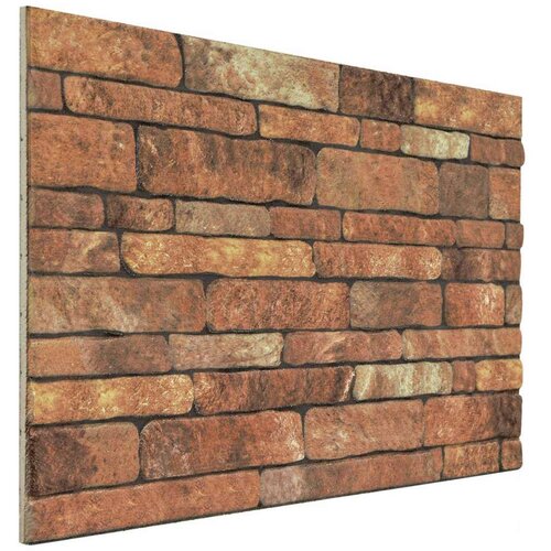  Zidne panele 10 pcs Smeđa i bijela 100 x 50 cm EPS pjena - Smeđa i bijela Cene