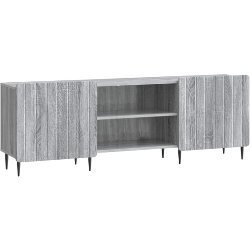TV ormar Siva sonoma 150 x 31 x 52 cm Konstruirano drvo Cene
