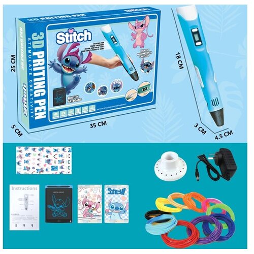 Impakt Stitch 3D Olovka za Crtanje + Tablet Slike