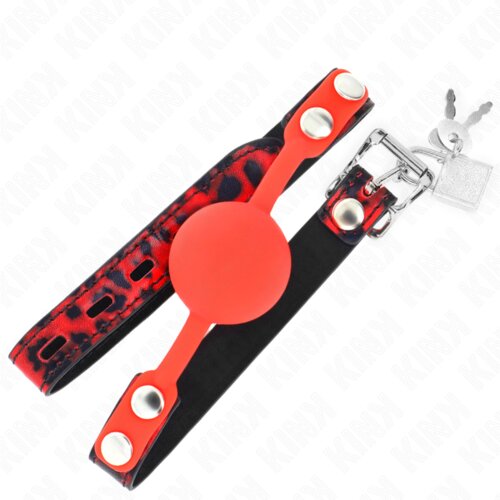 Kink Gag Silicone Ball Model 2 Red (4 Cm) Cene