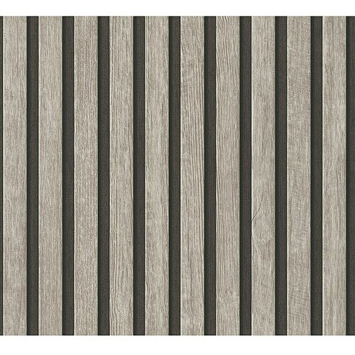 AS Creation Flis tapeta PintWalls II (Crna/Siva, 10,05 x 0,53 m, Izgled drva) Cijene