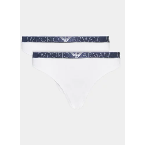 Emporio Armani Underwear Set 2 parov tangic 163333 3R221 00010 Bela