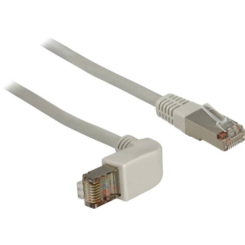 Delock 83524 RJ45 omrežni kabel\, Patch kabel CAT 6 S/FTP 0.50 m siva 1 kos, (20419573) Cene