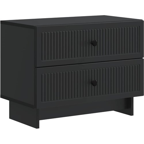  Noćni ormar Crna 62 x 34,5 x 47,5 cm Konstruirano drvo Cijene
