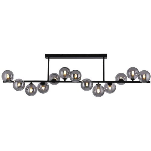 SCHÖNER WOHNEN 14505-18 - led luster na &scaron;ipci dubai 13xG9/3W/230V crna/dimljena Cene