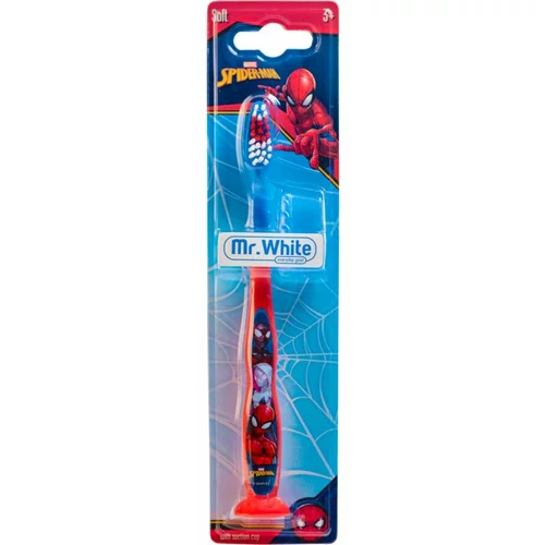 Marvel Spiderman Manual Toothbrush dječja četkica za zube s putnim poklopcem soft 3y+ 1 kom