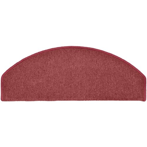  Prostirke za stepenice 15 kom 65x24x4 cm Bordo poluokrugle velike Slike