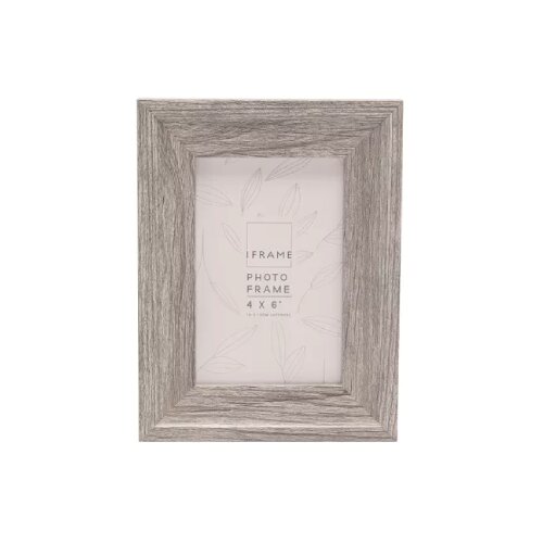 Widdop & Co. Impressions - Foto ram - Mid Grey, Wood Effect, 10x15 cm Cene