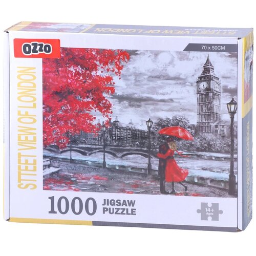 Ozzo Highsun, slagalica, ulica u Londonu, 1000 delova Cene