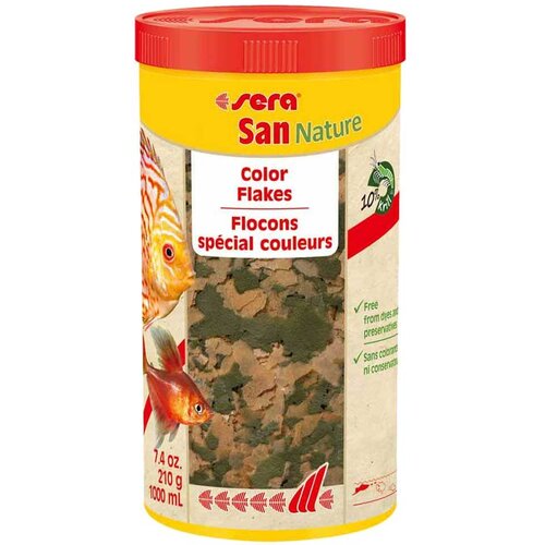 Sera san nature hrana za ribice - 1000 ml–rinfuz Cene