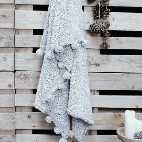 Today Plaid cocoon 125/150 WINTER SPIRIT acier Siva Slike