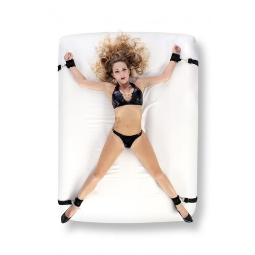 Fetish Tentation Komplet Adjustable Bed Tie-downs Slike
