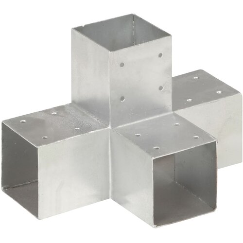 Spojnik za stupove u X-obliku od pocinčanog metala 91 x 91 mm Cene