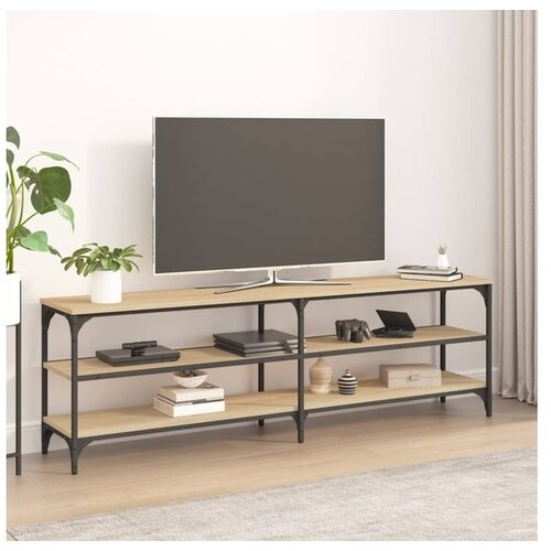  TV ormarić boja hrasta 160x30x50 cm od konstruiranog drva Cene